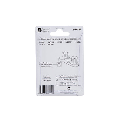 FEMALE AERATOR CHROME
