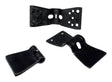 Coolaroo Black Plastic Butterfly Clip, Pack of 10