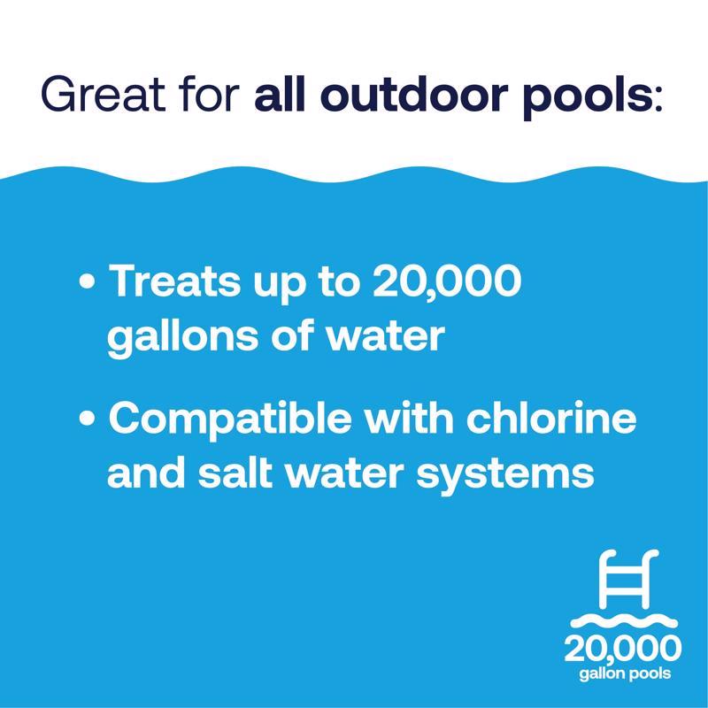 HTH Pool Care Granule Pool Care Kit 4 lb, Pack of 2