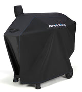 Broil King 67065 Premium Grill Cover, 55 in W, 24 in D, 45 in H, Polyester Fabric/PVC, Black