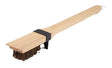 Broil King 65228 Grill Brush, Palmyra Bristle, Wood Handle, 20 in L