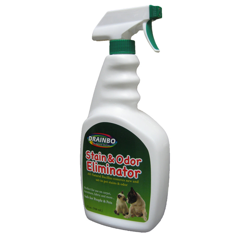 Drainbo Cat/Dog Odor/Stain Remover 32 oz, Pack of 6
