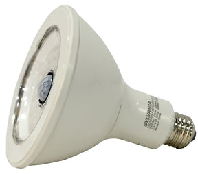 Sylvania 40195 Ultra LED Bulb, PAR38 Lamp, 100 W Equivalent, E26 Medium Lamp Base, Clear, Daylight, 3000 K Color Temp