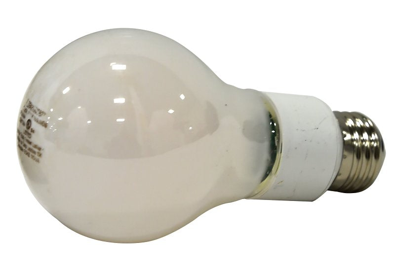 Sylvania 40726 LED Bulb, General-Purpose, A19 Lamp, 75 W Equivalent, E26 Lamp Base, Dimmable, Frosted, Soft White Light, Pack of 6