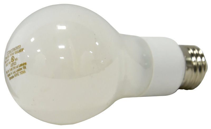 Sylvania 40727 LED Bulb, General-Purpose, A19 Lamp, 75 W Equivalent, E26 Lamp Base, Dimmable, Frosted, Daylight Light, Pack of 6