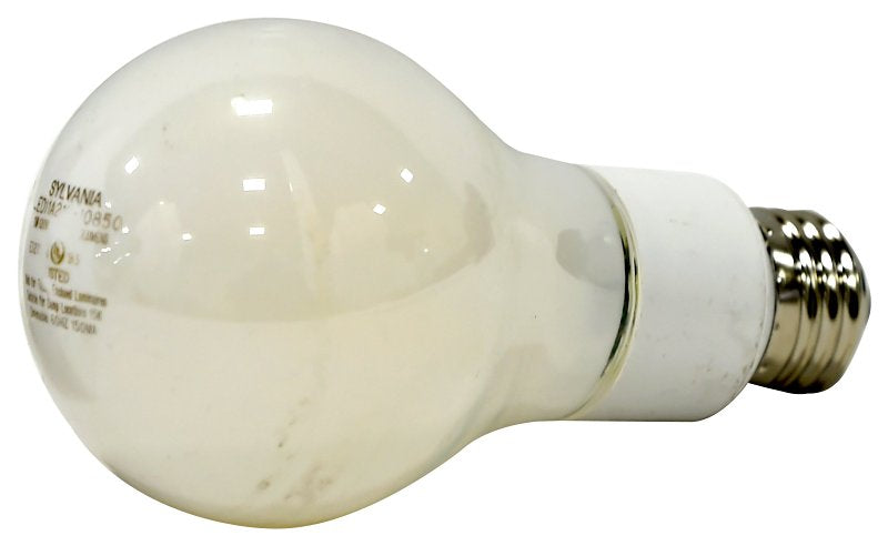Sylvania 40667 LED Bulb, General-Purpose, A21 Lamp, 100 W Equivalent, E26 Lamp Base, Dimmable, Frosted, Daylight Light, Pack of 6