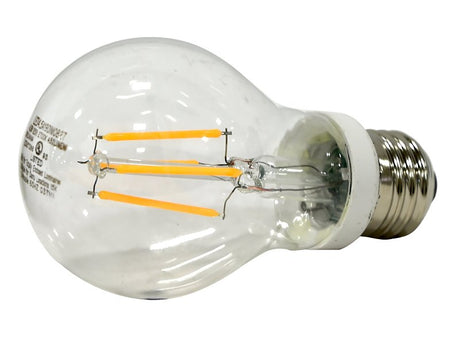 Sylvania 40699 LED Light Bulb, General-Purpose, A19 Lamp, 40 W Equivalent, E26 Lamp Base, Dimmable, Clear, Pack of 6