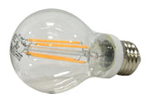 Sylvania 40700 LED Bulb, General Purpose, 800 Lumens, 8 W, A19 Lamp, E26 Lamp Base, Dimmable, Soft White, Pack of 6