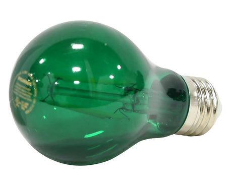 Sylvania 40303 LED Bulb, General-Purpose, A19 Lamp, 40 W Equivalent, E26 Lamp Base, Dimmable, Green, Pack of 6