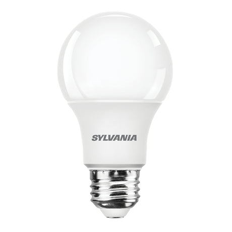 Sylvania 42012 LED Bulb, A19 Lamp, E26 Medium Lamp Base, No, Warm White, Soft White, 2700 K Color Temp