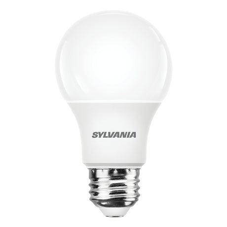 Sylvania 42014 LED Bulb, A19 Lamp, E26 Medium Lamp Base, No, Frosted, Soft White, 2700 K Color Temp