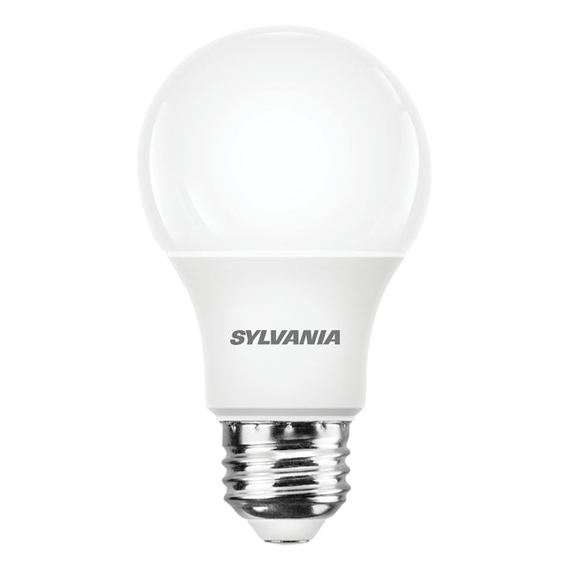 Sylvania 42014 LED Bulb, A19 Lamp, E26 Medium Lamp Base, No, Frosted, Soft White, 2700 K Color Temp