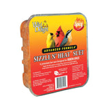 Wild Delight Sizzle N Heat Songbird Beef Suet Wild Bird Food 11.75 oz, Pack of 12