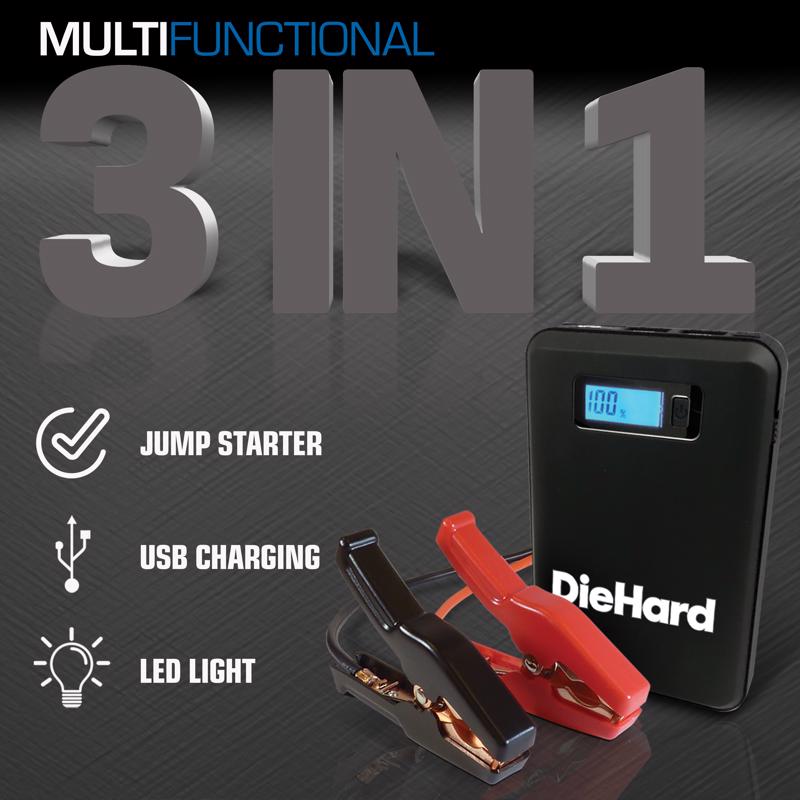 DieHard Automatic 12 V 600 amps Battery Jump Starter