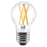Sylvania 42100 Lamp, A19 Lamp, 75 W Equivalent, Medium Screw E26 Lamp Base, Dimmable, Clear, Neutral White