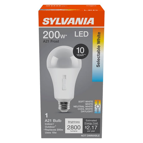 LED A19 5CCT SELECT 200W, Pack of 4
