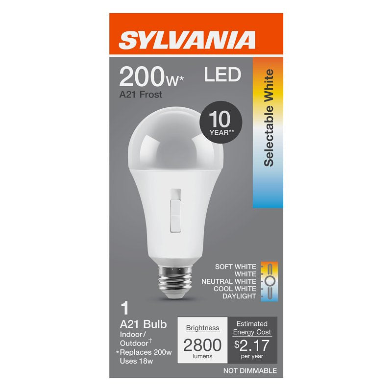 LED A19 5CCT SELECT 200W, Pack of 4