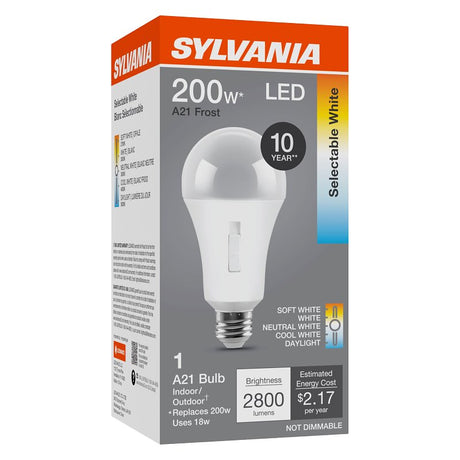 LED A19 5CCT SELECT 200W, Pack of 4