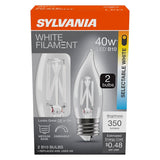 LED B10 5CCT SELECT WH FIL MED