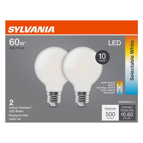 LED G25 5CCT SELECT FR 60W