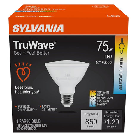 LED PAR30LN 5 CCT SELECT 75W, Pack of 6