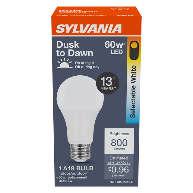 LED A19 DTD 3CCT SELECT 60W, Pack of 6