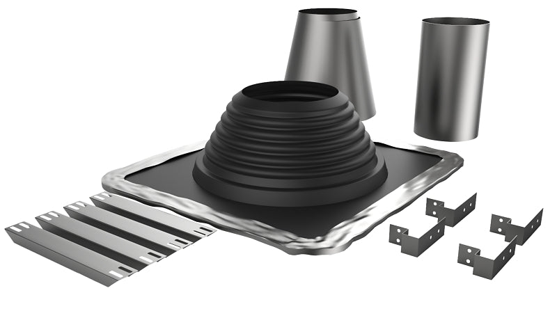Selkirk 200275 Flashing Kit, 5 to 8 in Pipe, Rubber