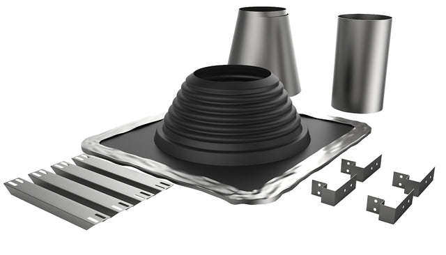 Selkirk 200275 Flashing Kit, 5 to 8 in Pipe, Rubber