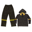 CLC Climate Gear Black Nylon Rain Suit L 0.18 mil