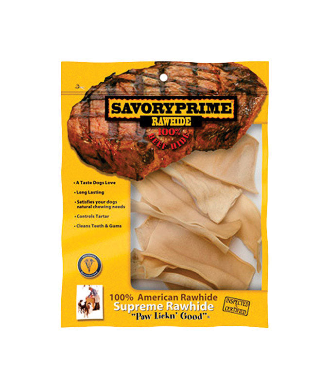 Savory Prime All Size Dogs Adult Rawhide Chips Beef 1 pk