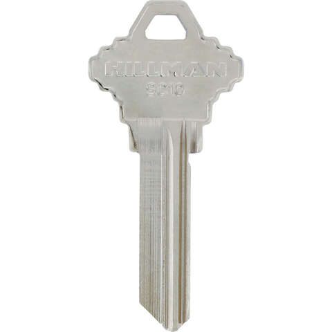 HILLMAN SC-10 House/Office Universal Key Blank Single, Pack of 10