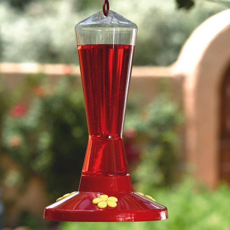 Perky-Pet Hummingbird 8 oz Plastic Nectar Bird Feeder 3 ports