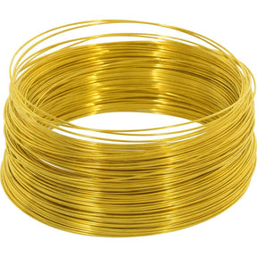 Hillman 50153 Utility Wire, 100 ft L, 24, Brass