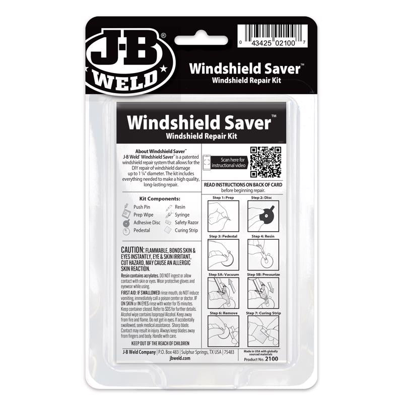 J-B Weld Windshield Saver Windshield and Glass Sealant Paste 0.75 oz