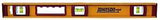 Johnson 1233-2400 I-Beam Level, 24 in L, 3-Vial, Non-Magnetic, Aluminum