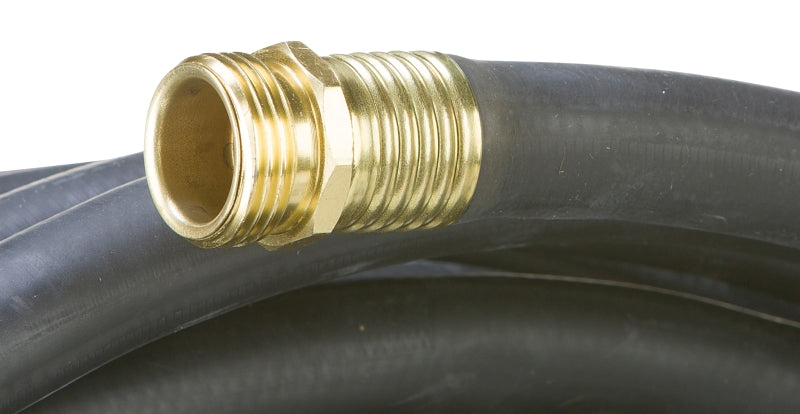 Swan SGC58100 Garden Hose, 100 ft L, Black