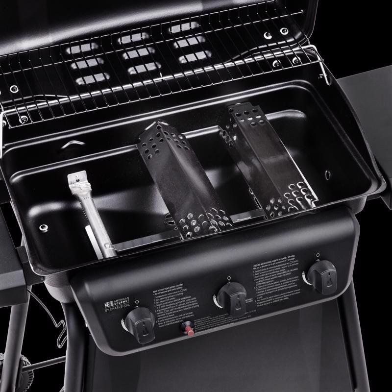 American Gourmet 3 Burner Liquid Propane Grill Black