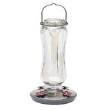 Perky-Pet Hummingbird 16 oz Glass/Metal Nectar Bird Feeder 4 ports, Pack of 2