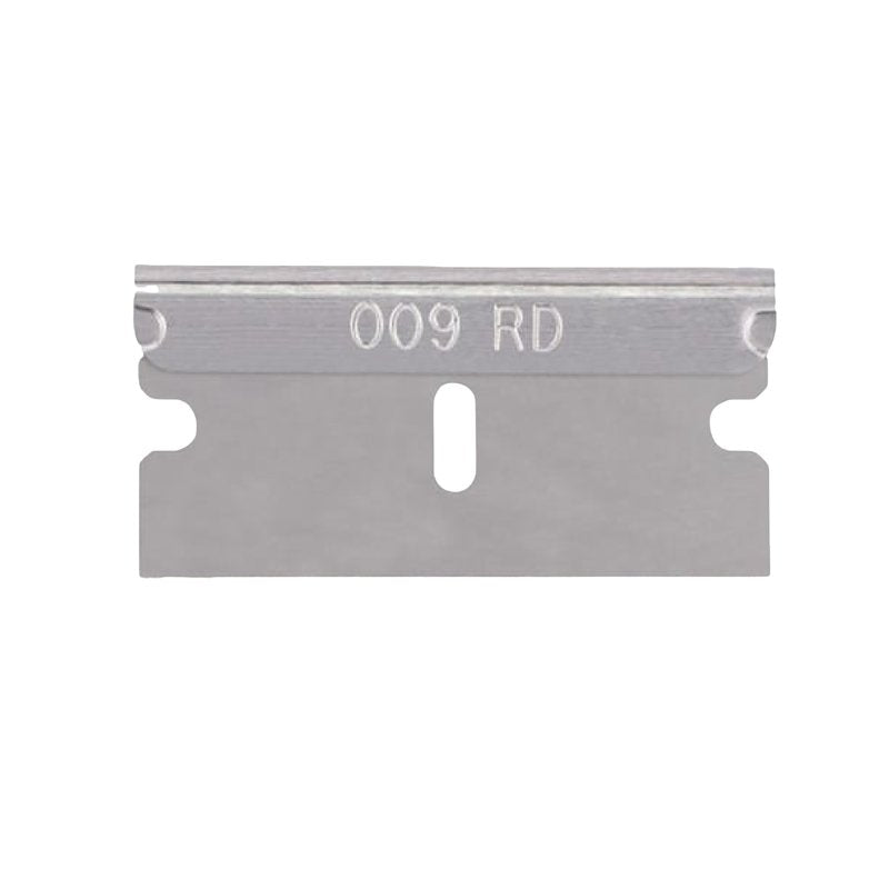 AccuTec PRO APBL-7065-DISP Razor Blade, 5.64 in L, Aluminum/HCS, Single-Edge Edge