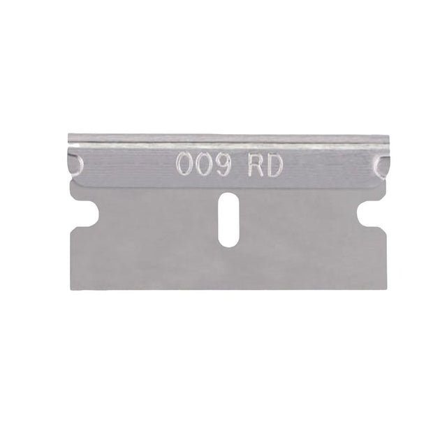 AccuTec PRO APBL-7065-DISP Razor Blade, 5.64 in L, Aluminum/HCS, Single-Edge Edge