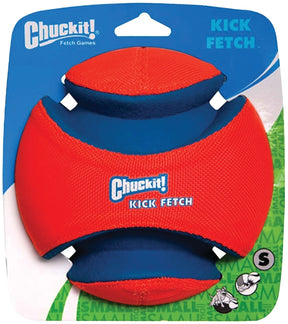Chuckit! 251101 Dog Toy, S, High-Visibility, Canvas/Foam/Rubber, Blue/Orange