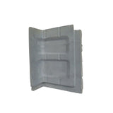DuraKwik Stone 308TFC Siding Corner, 13 in L, 10 in W, 4 in Thick, Interlocking Edge, Ledgestone Profile, Taylor Falls