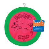 Booda For Dog Multicolored Fabric Flying Disc Dog Toy Medium 1 pk