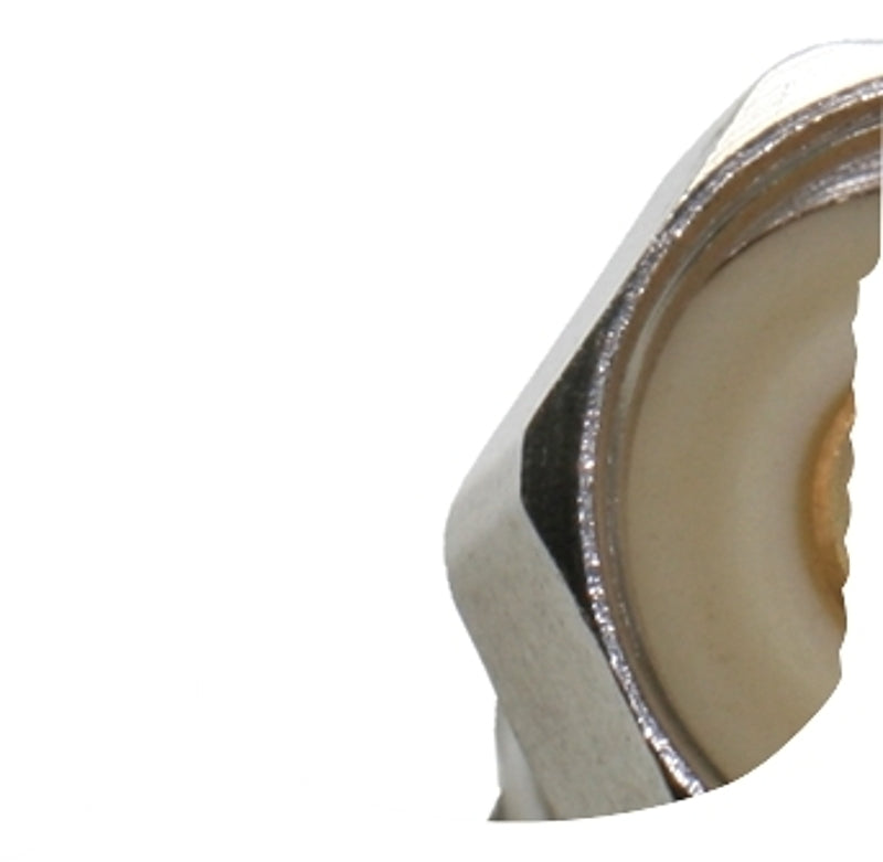 Fluidmaster B4F30 Water Supply Connector, 1/2 in, FIP, Polymer/Stainless Steel, 1000 psi Pressure