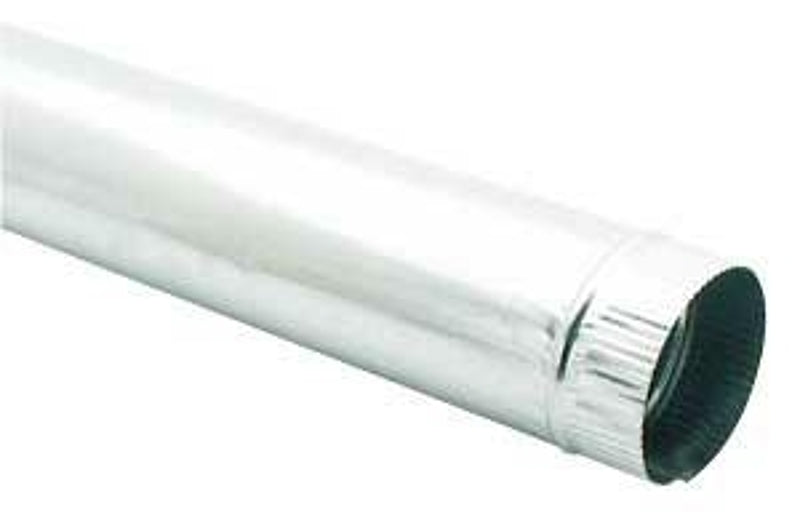 Imperial GV1296 Round Pipe, 4 in Dia, 36 in L, Galvanized Steel, Pack of 10