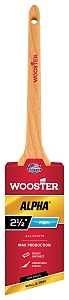 Wooster 4230-2 Paint Brush, Maple Wood Handle, 2 in W, Thin Angle Brush, 2-7/16 in L Bristle, Synthetic Fabric Bristle