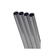 K&S 3/32 in. D X 3 ft. L Round Aluminum Tube, Pack of 5