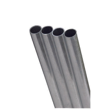 K&S 3/32 in. D X 3 ft. L Round Aluminum Tube, Pack of 5