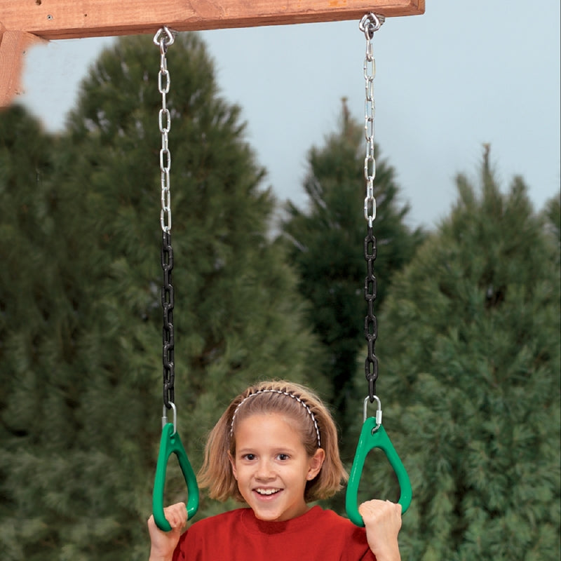 Playstar PS 7536 Gym Ring, Polyethylene, Green