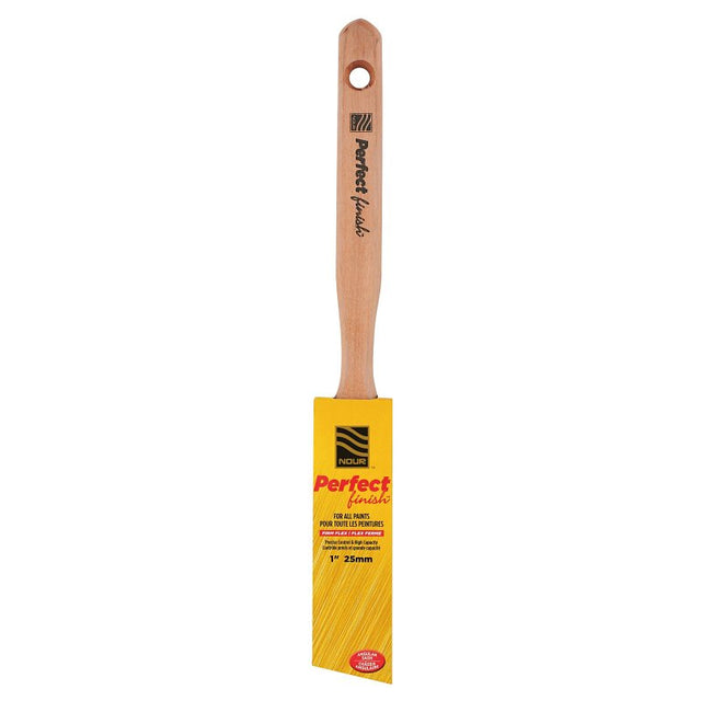 Nour 5451-25N Paint Brush, 1 in W, Angular Sash Brush, Sash Handle